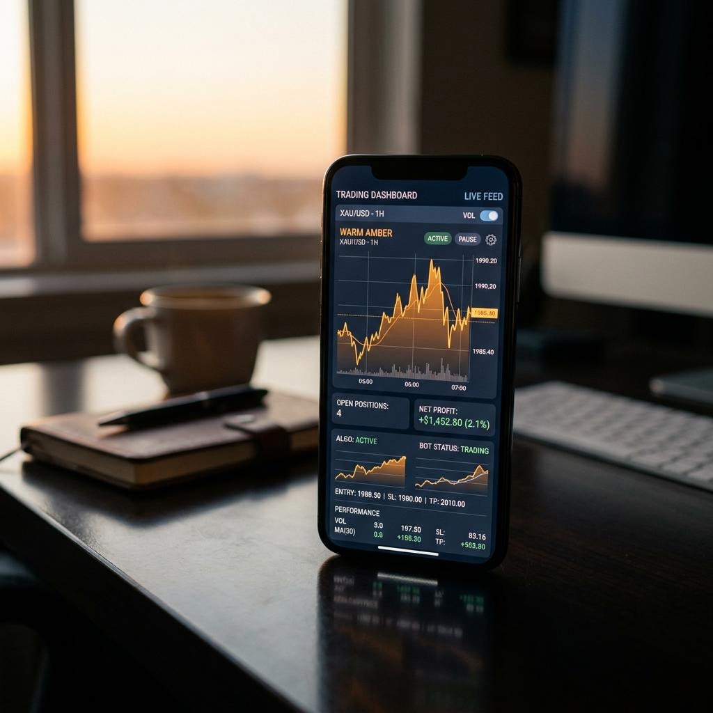Čestomírek dashboard na chytrém telefonu